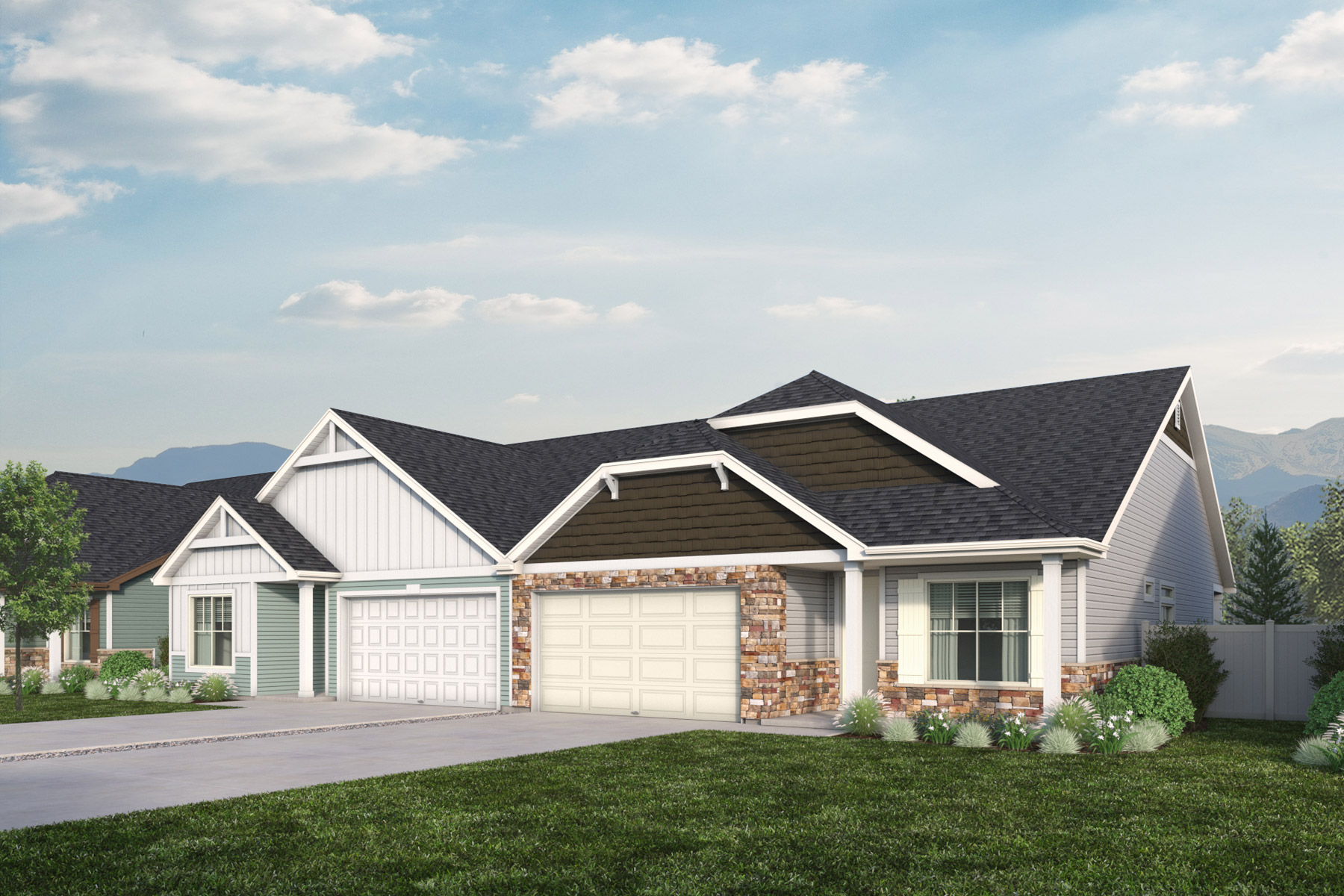 A sample image of this Paros floorplan available home