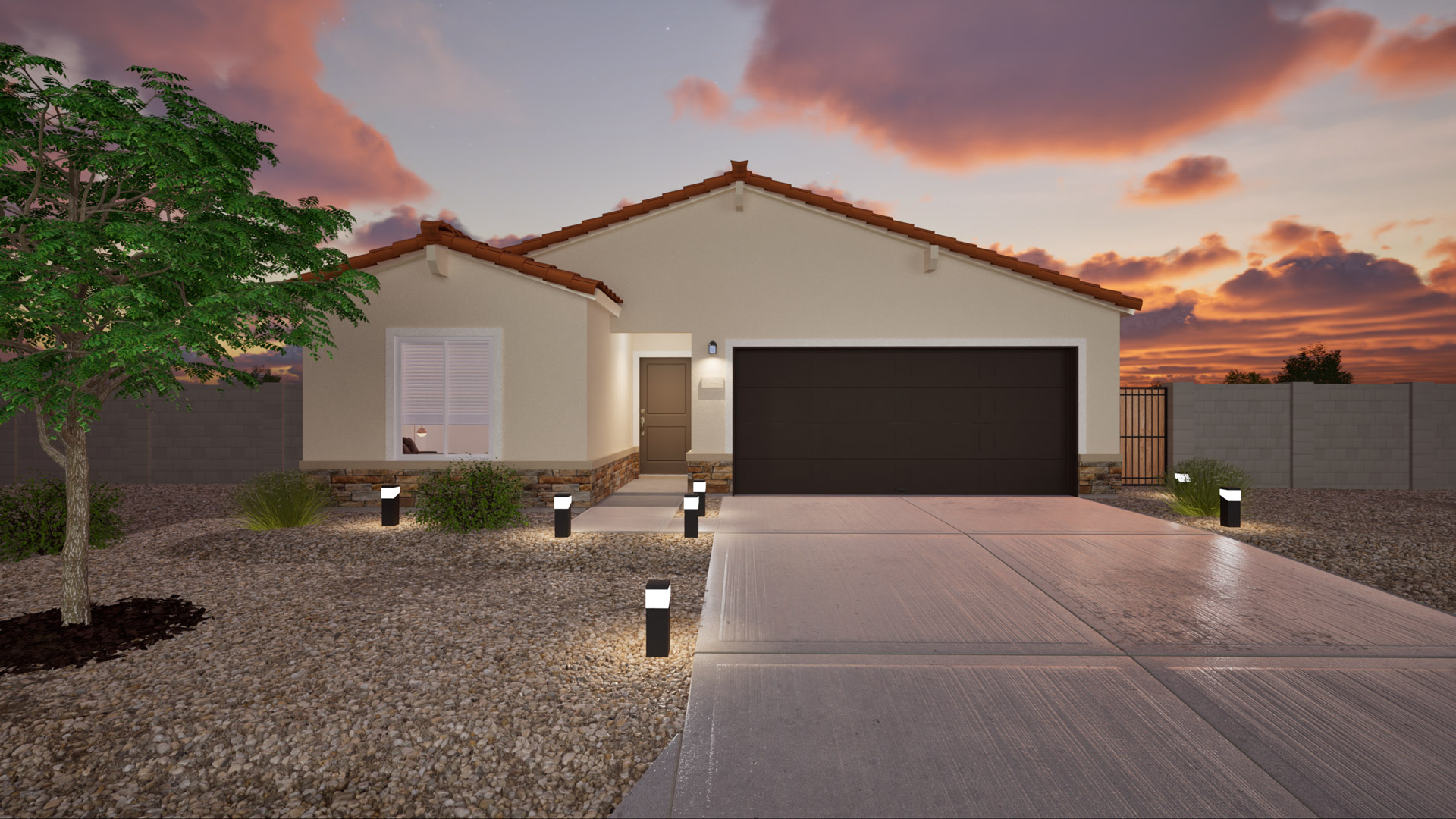 A sample image of this Dahlia floorplan available home
