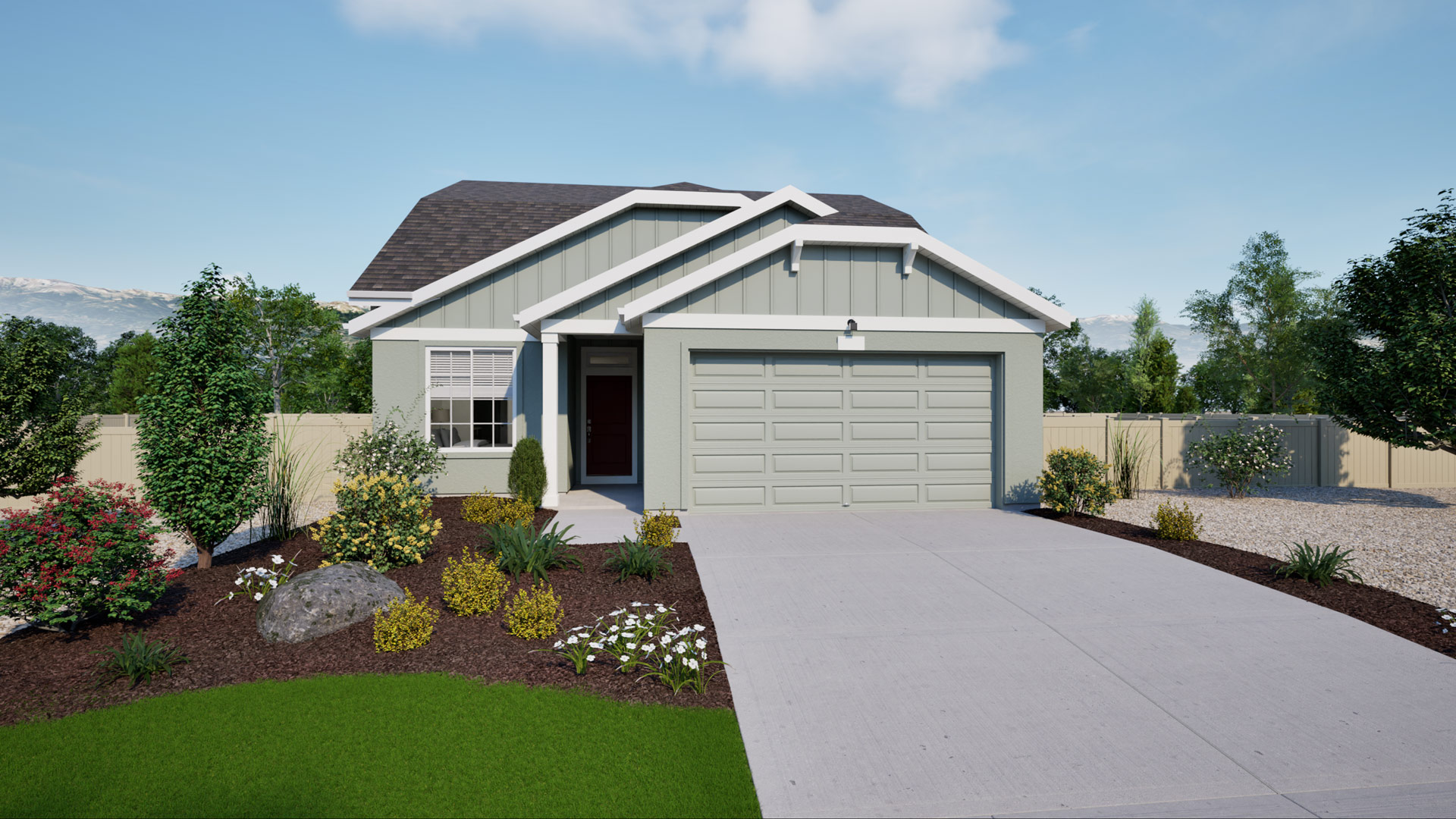 A sample image of this Big Sur floorplan available home