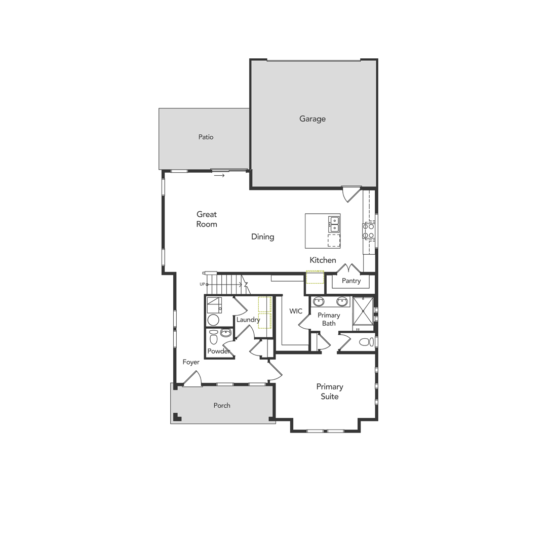 Capella First Floor Floorplan