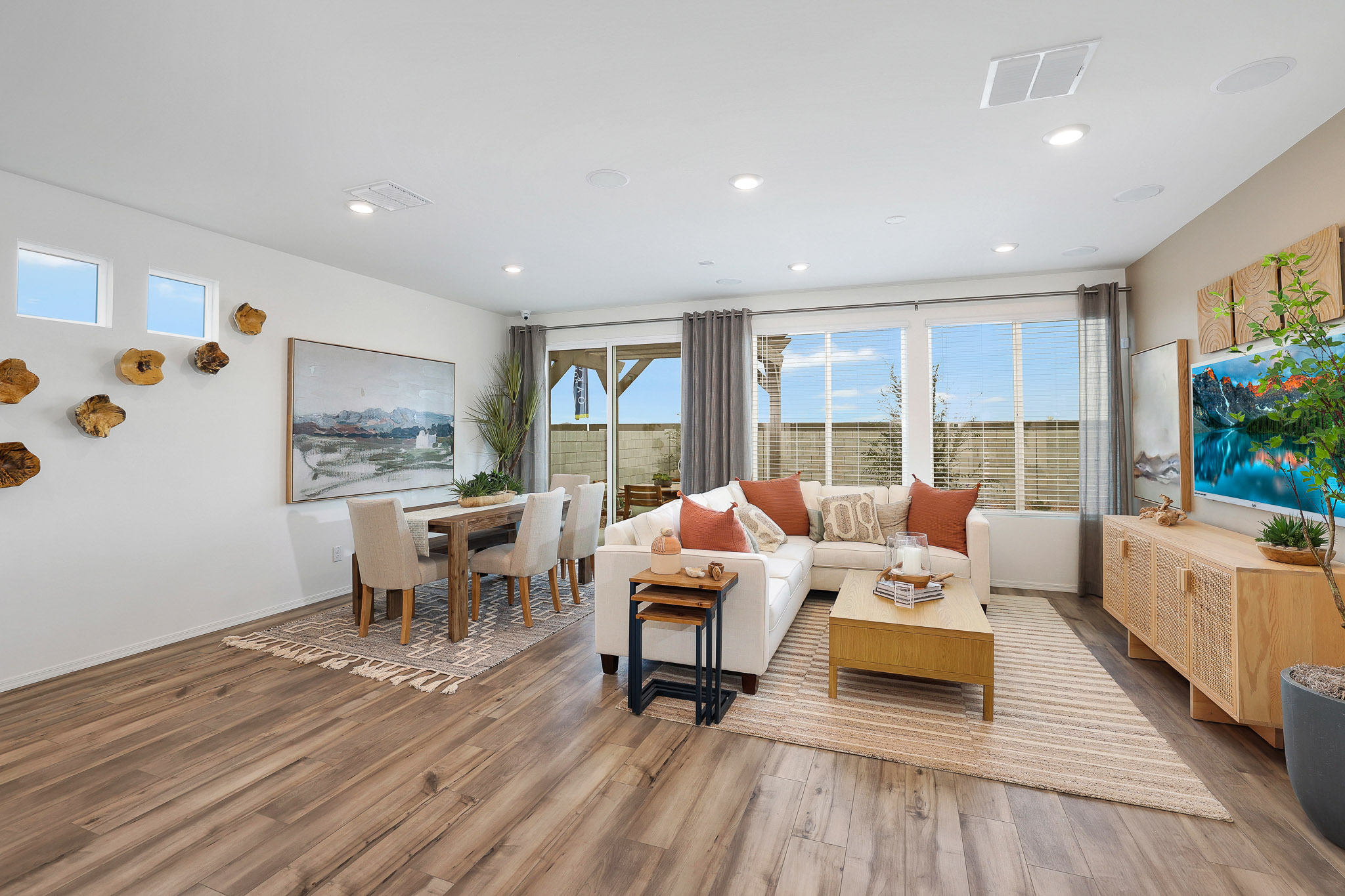 Sagebrush Living Room + Dining Room