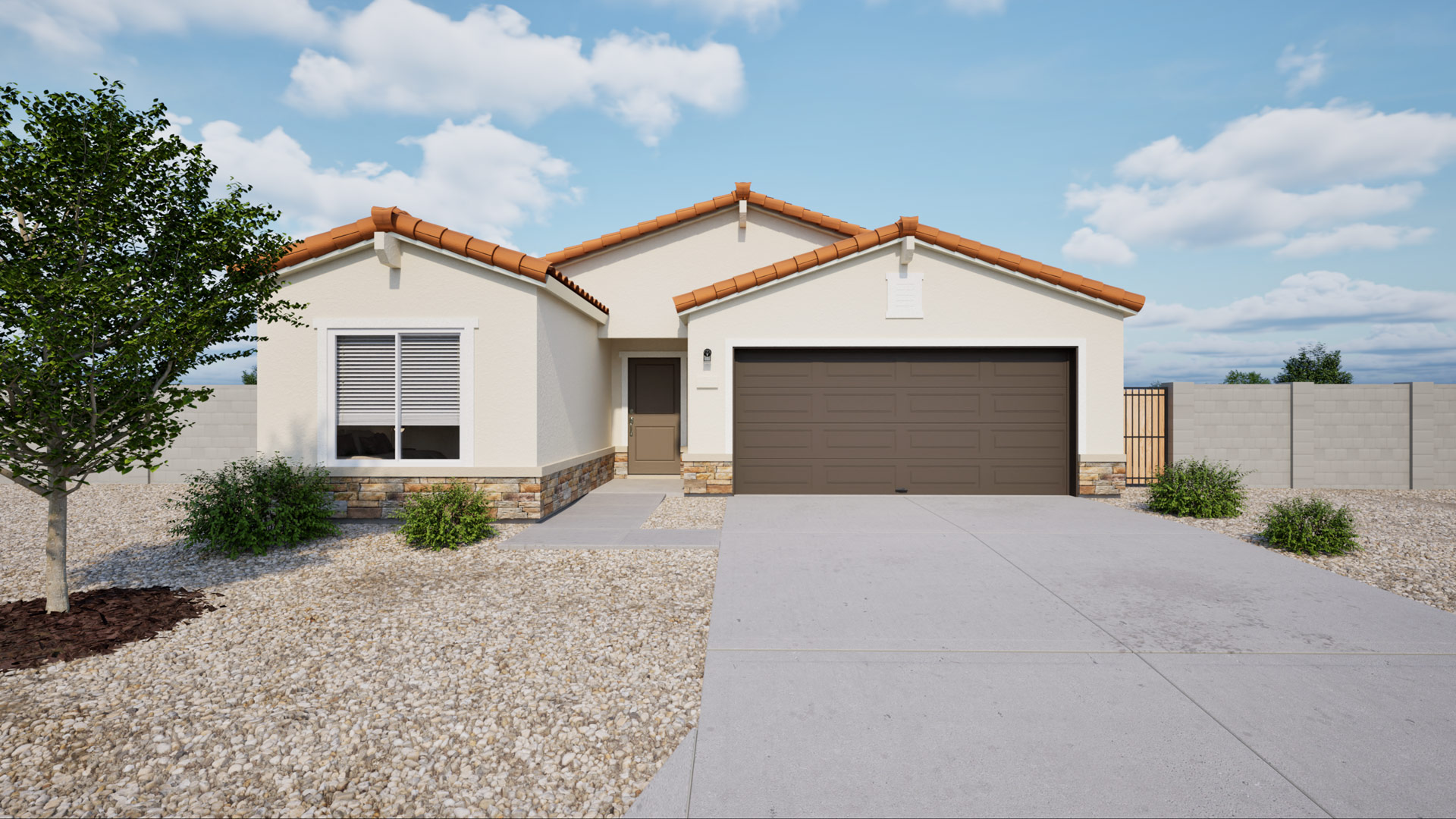 A sample image of this Saguaro floorplan available home