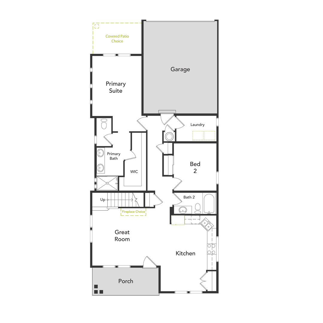 Primrose First Floor Floorplan