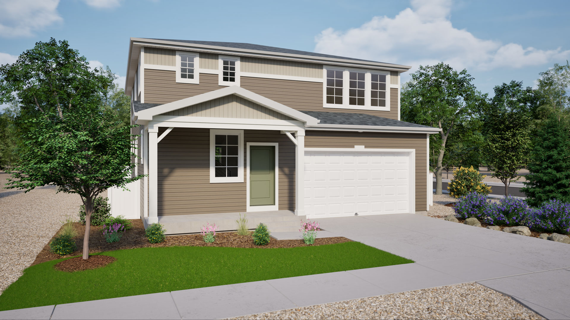 A sample image of this Esprit floorplan available home