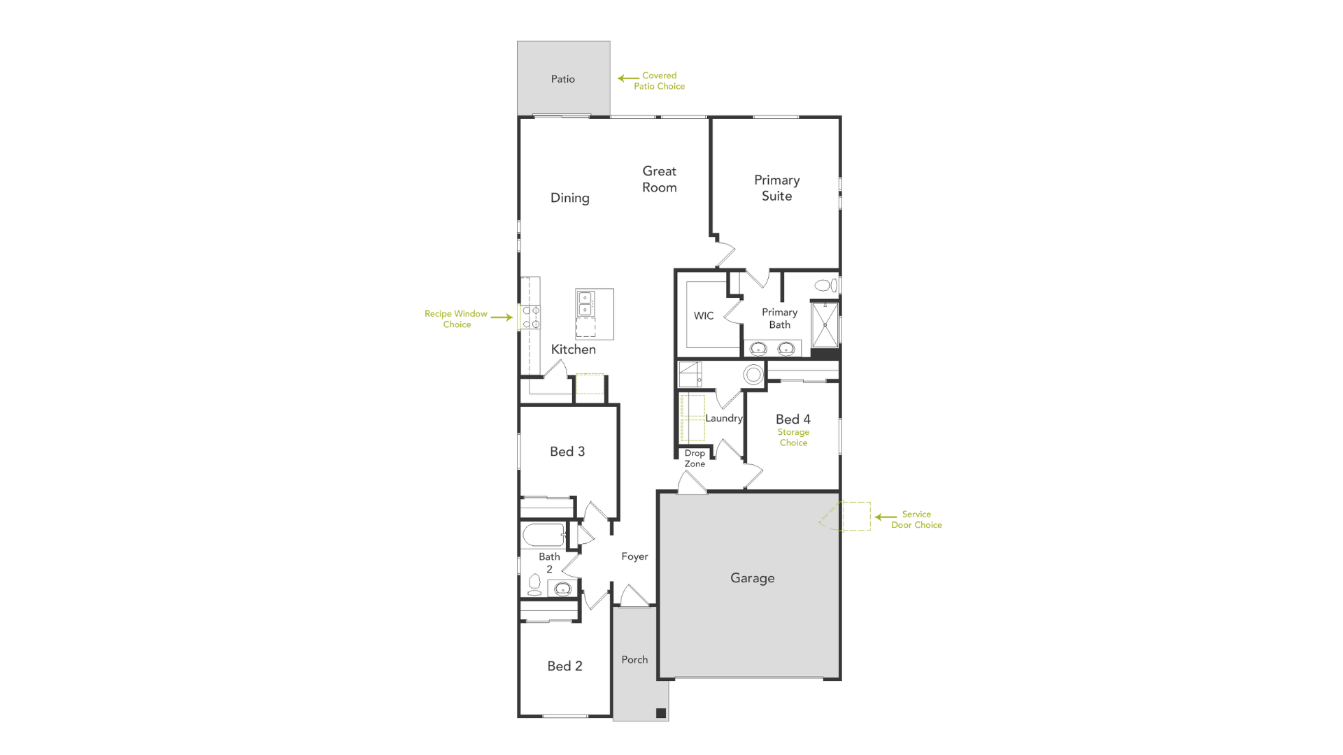 Sagebrush Floorplan
