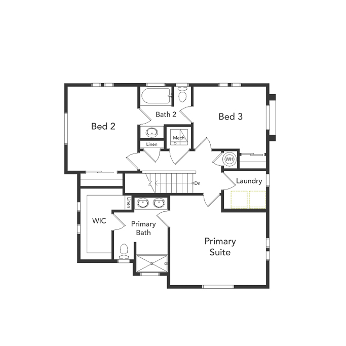 Shire Reunion Second Floor Layout