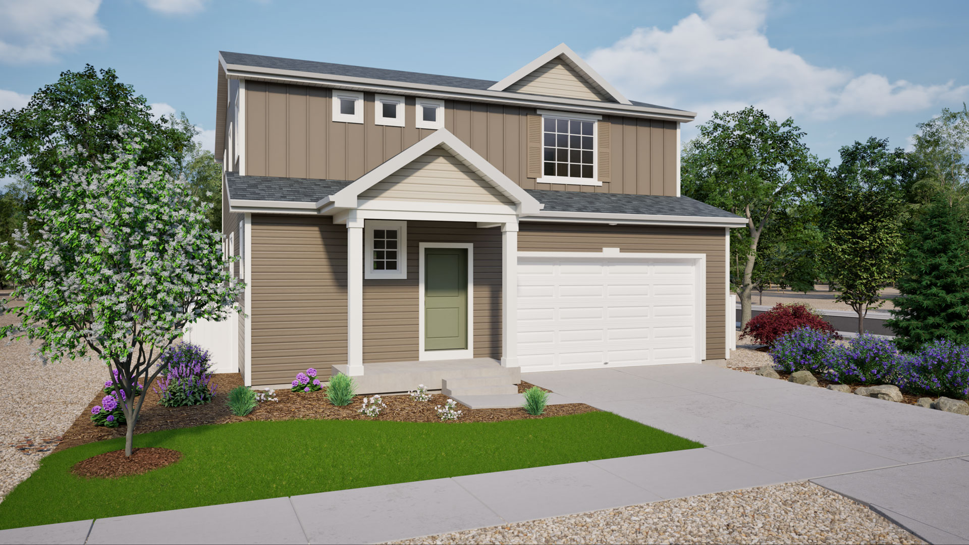 A sample image of this Esprit floorplan available home