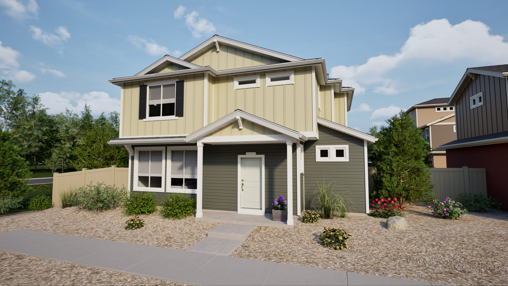 A sample image of this Jutland floorplan available home