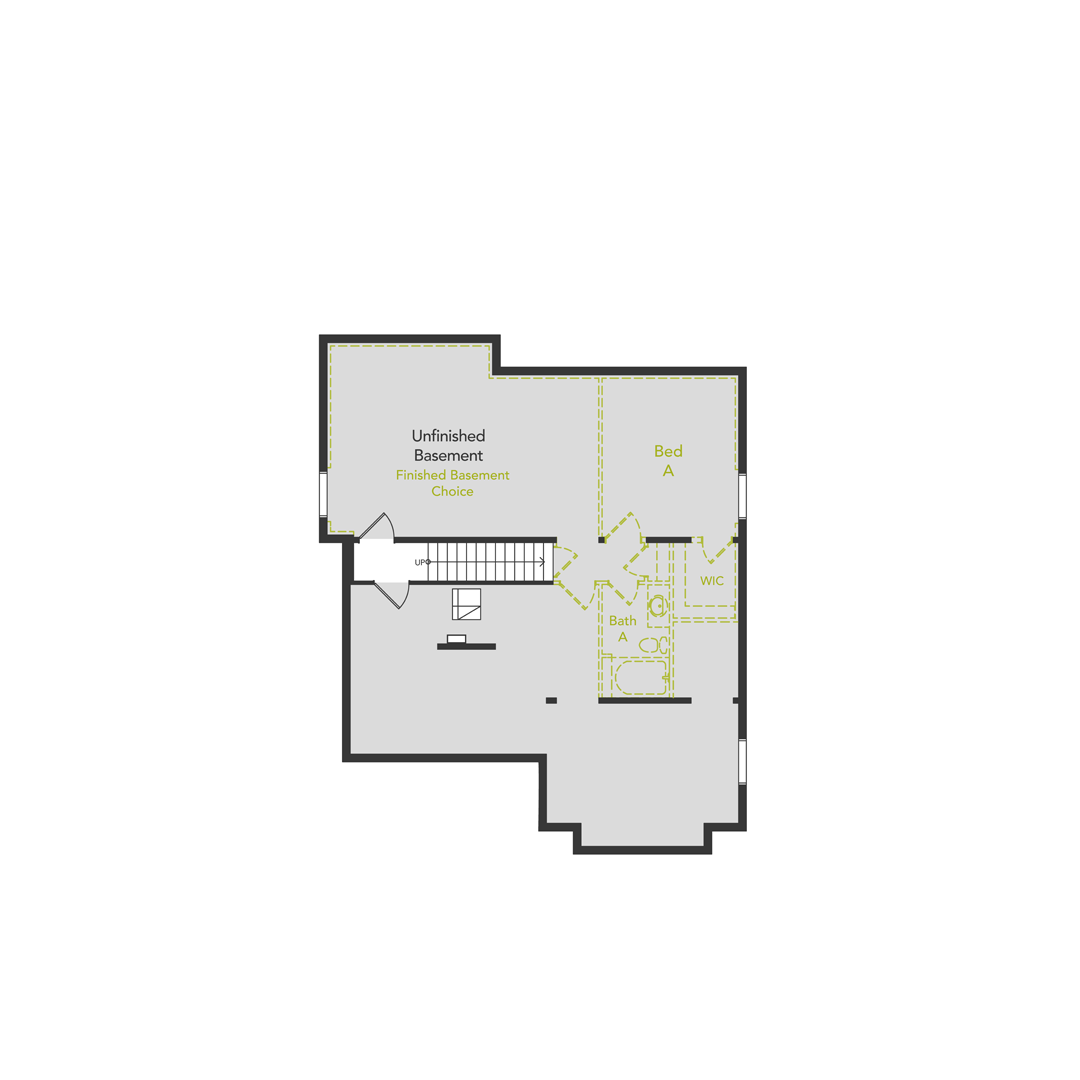 Capella Basement Floorplan