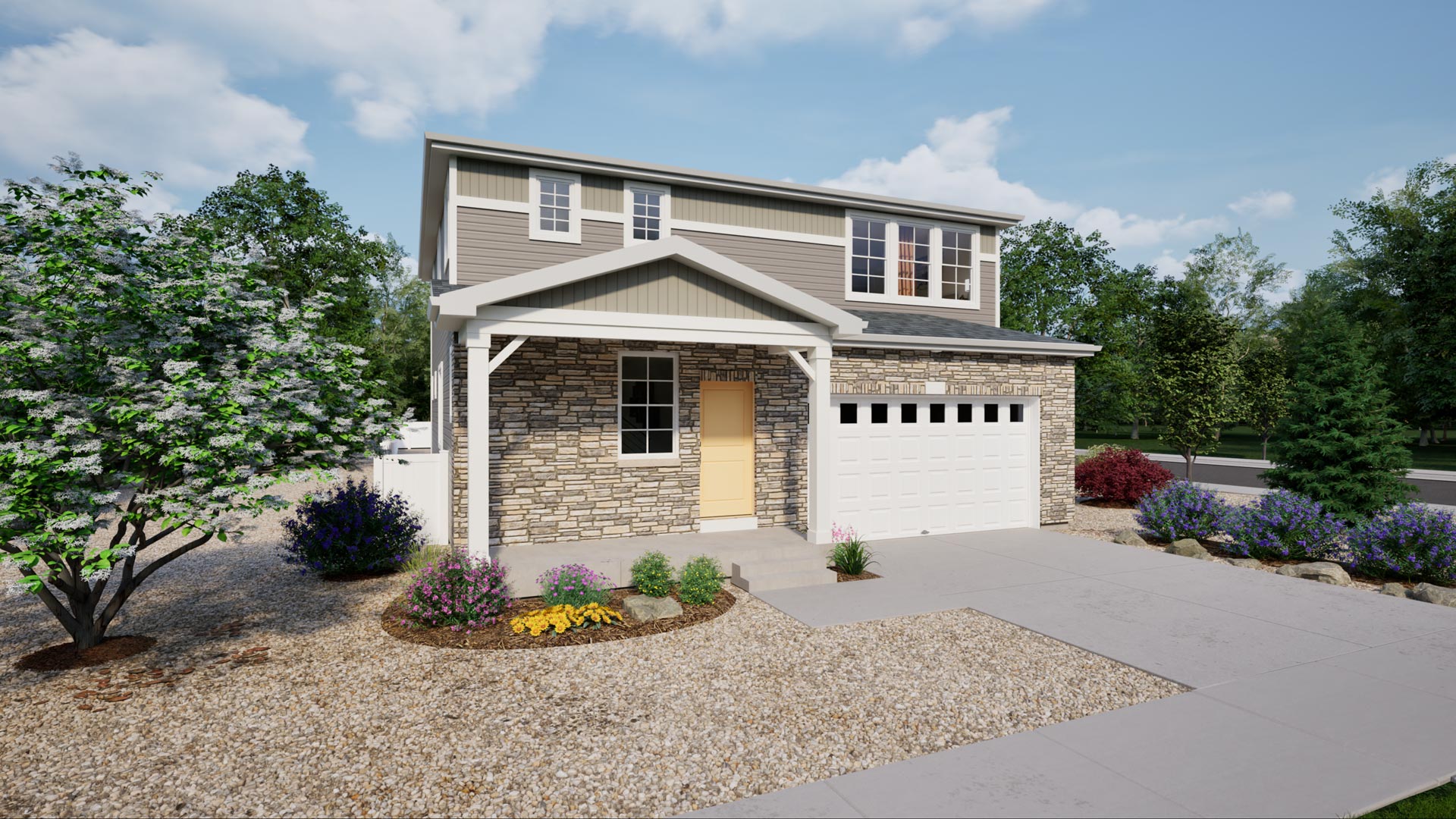 A sample image of this Esprit floorplan available home