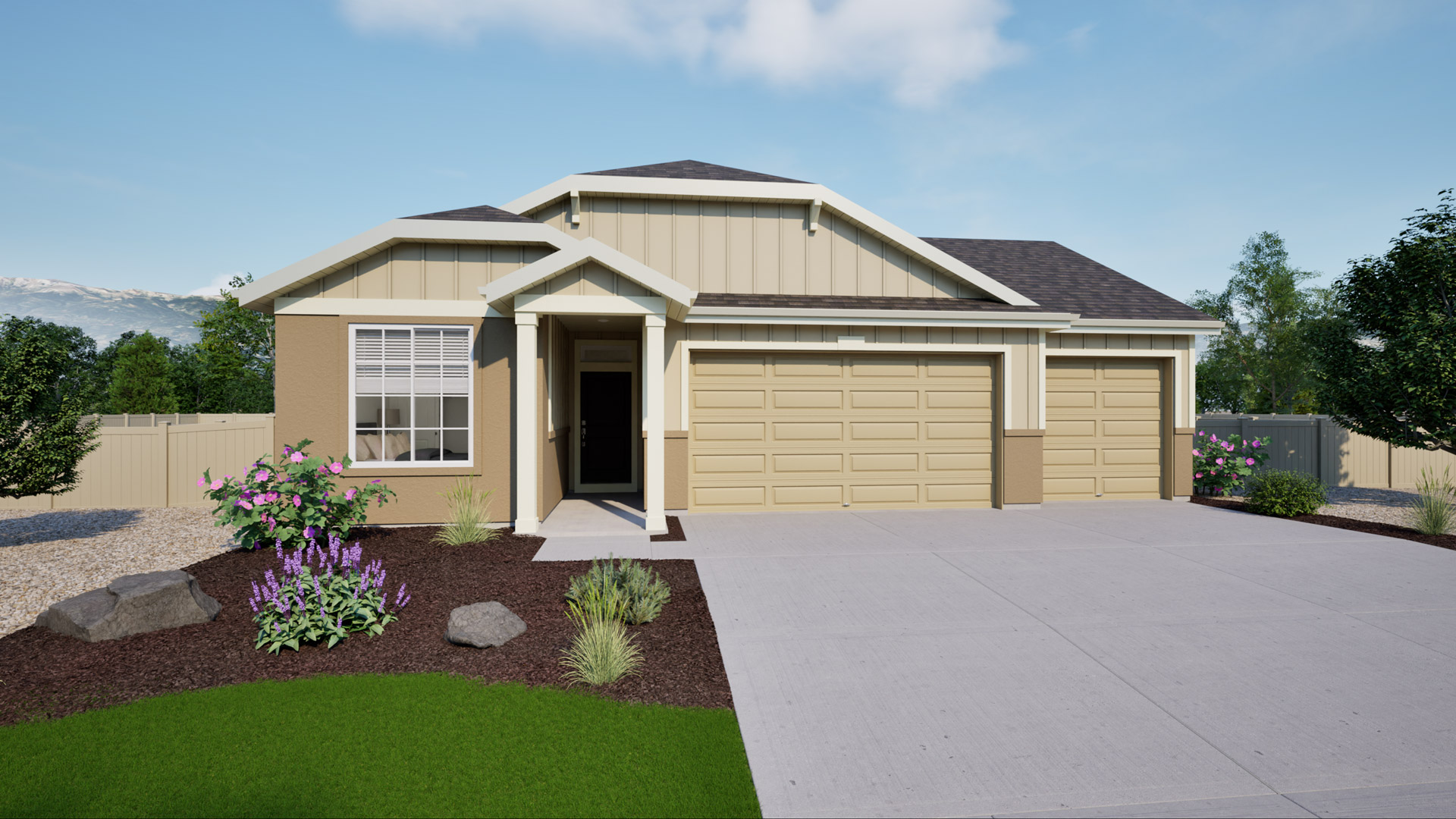 A sample image of this Monterey floorplan available home