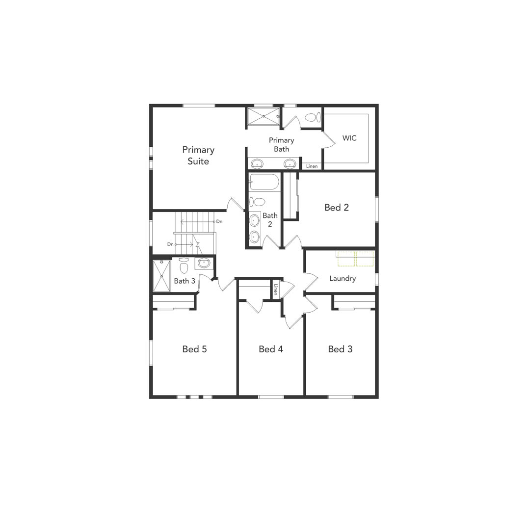 973-Triumph Brio Floorplan 2nd Floor