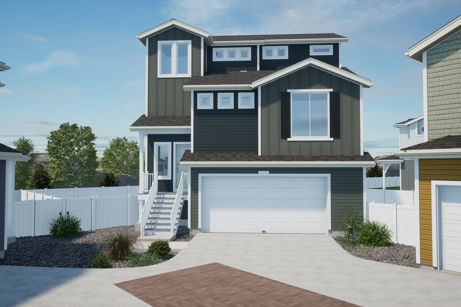 A sample image of this Haflinger floorplan available home