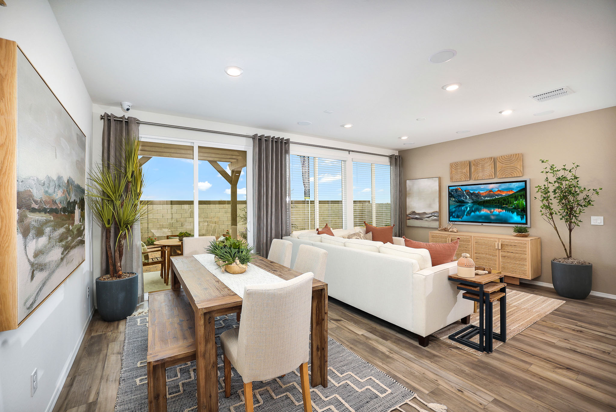 Sagebrush Living Room + Dining Room