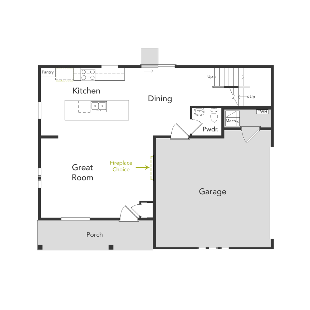 Selma First Floor and Garage