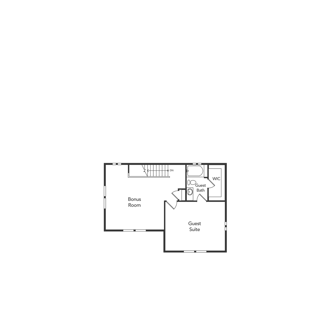 Capella Second Floor Floorplan